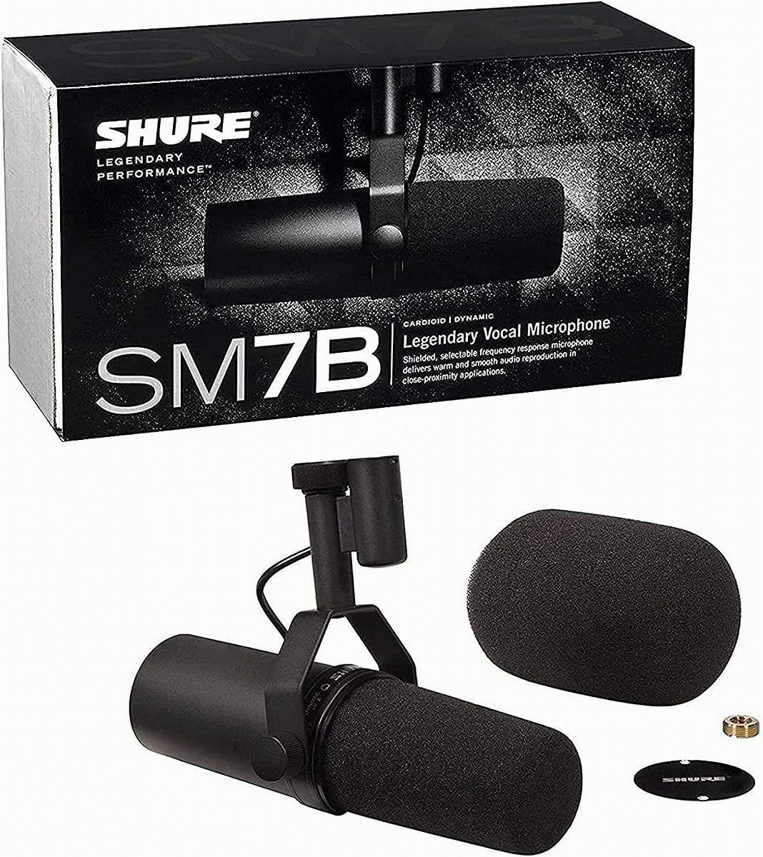 Shure SM7B [DM1 DYNAMITE セット！] スタジオマイクロフォン