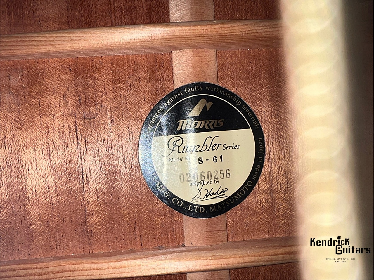 Morris S-61 w/L.R.Baggs /GB（中古/送料無料）【楽器検索デジマート】