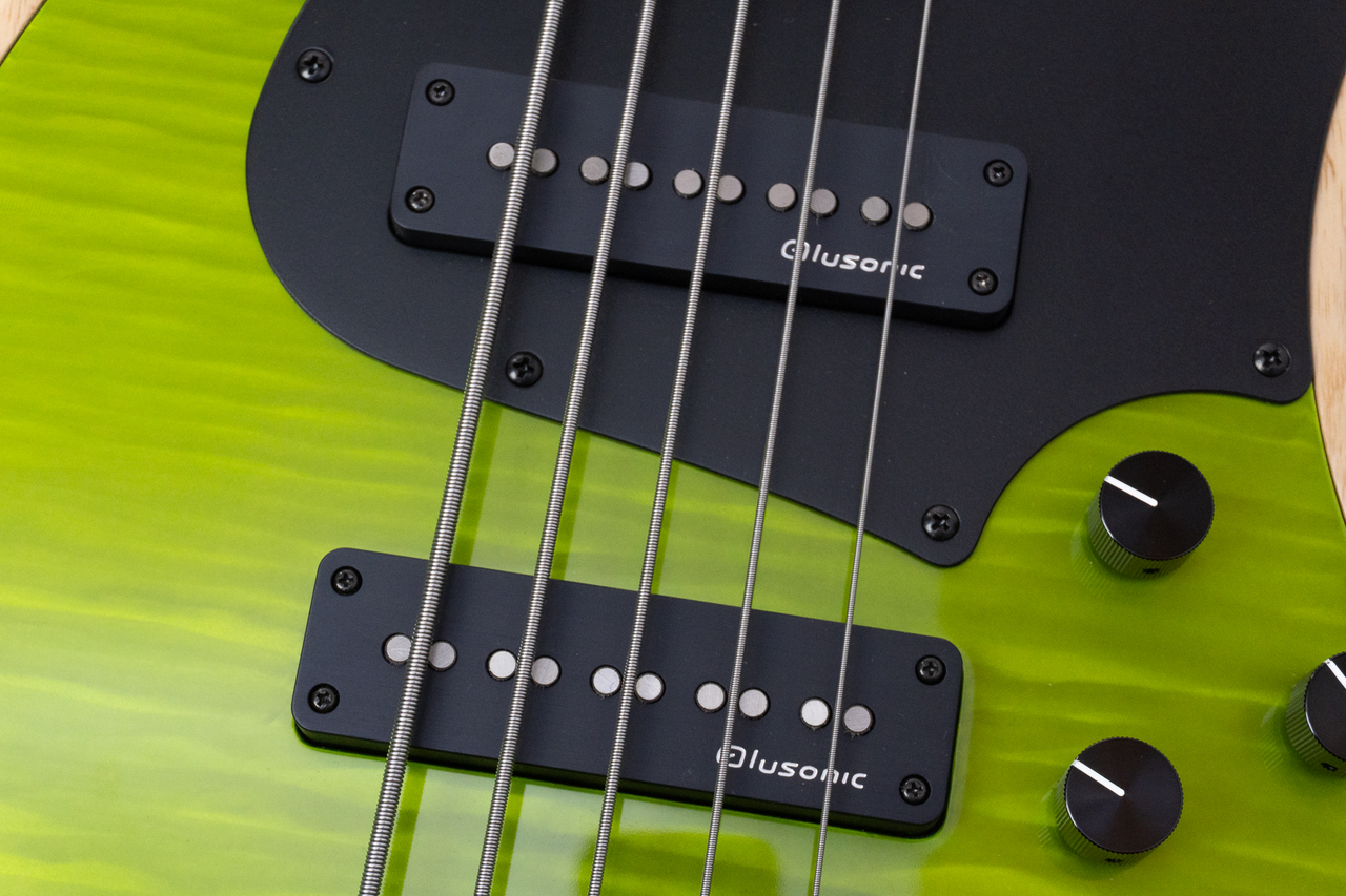 Alusonic J-Special Deluxe 5 Natural - Lime Green 3.845kg