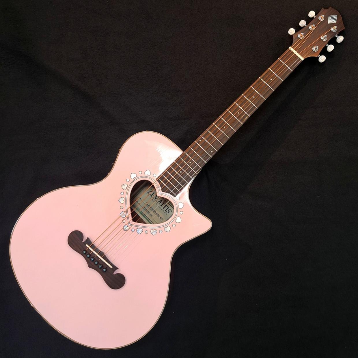 Zemaitis CAM-90HCW Gloss Pink Mother of Pearl（新品特価/送料無料