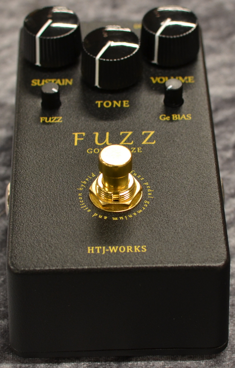 HTJ.WORKS GOLD HAZE ファズペダル HTJ-WORKS GOLD HAZE FUZZ｜ミュージックランドKEY