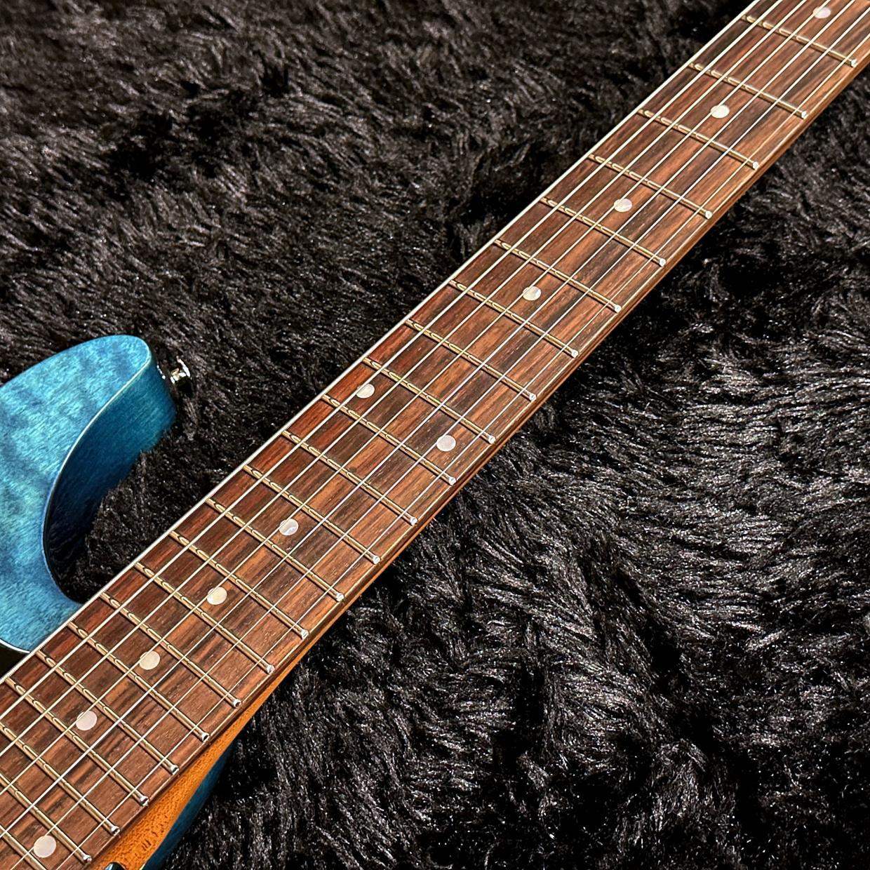Ibanez Premium AZ447P1QM-COB (Cosmic Blue) 【특가】【미전시 보관】【7현】 사진 5