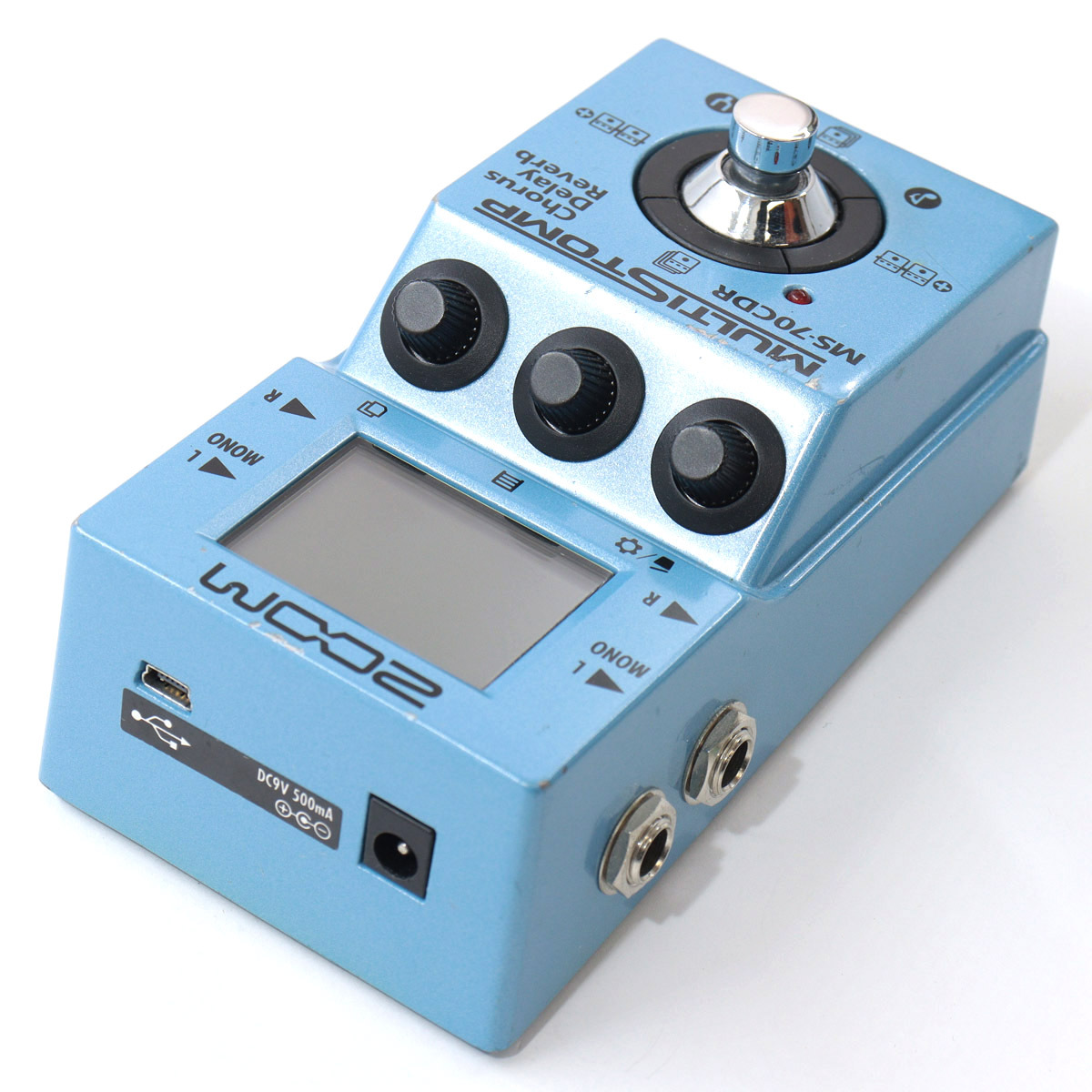 ZOOM MS-70CDR MULTI STOMP 中古品 ZOOM MS-70CDR / Multi Stomp 【池袋店】（中古）【楽器検索デジマート】