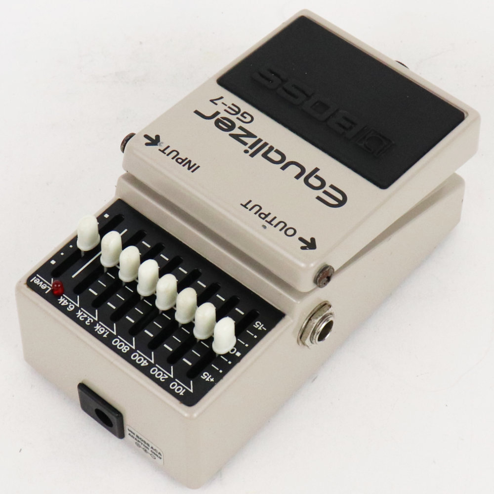 BOSS GE-7 イコライザー エフェクター 日本製 1988年 動作確認済 BOSS GE-7 イコライザー エフェクター 日本製 1988年 動作確認済