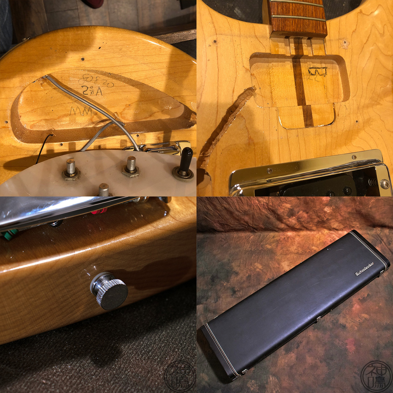 Rickenbacker 4001S Lefty【Mapleglo/1980年製】 （ビンテージ/送料無料）【楽器検索デジマート】