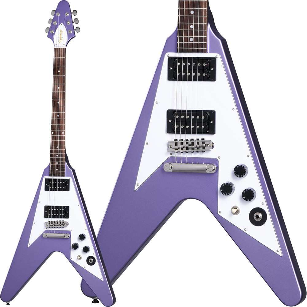 Epiphone Kirk Hammett 1979 Flying V (Purple Metallic) [本数限定