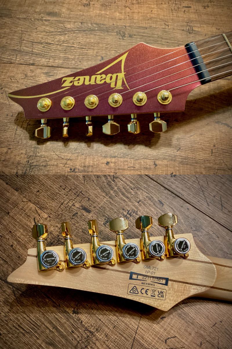 Ibanez Axe Design Lab SML721-RGC アイバニーズ エレキギター ※発送元