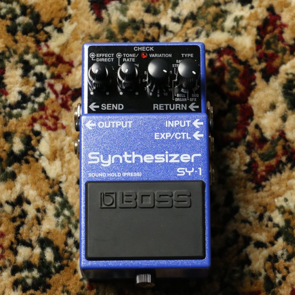 BOSS SY-1 Synthesizer【ポリフォニックギターシンセサイザー】（中古/送料無料）【楽器検索デジマート】