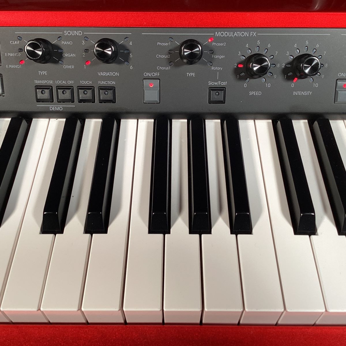 KORG SV-1 73鍵 Stage Vintage Piano Metalic Red w/Case(CB-SV1 73