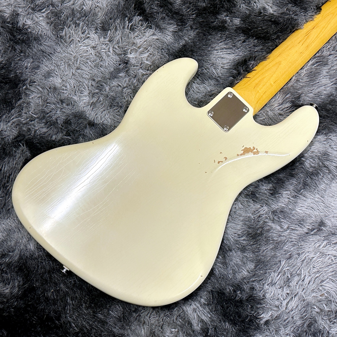 ベース Black Smoker TM BETA-J5 Vintage White Ikebe B-Sound Check】BLACK SMOKER Standard Series Beta J5
