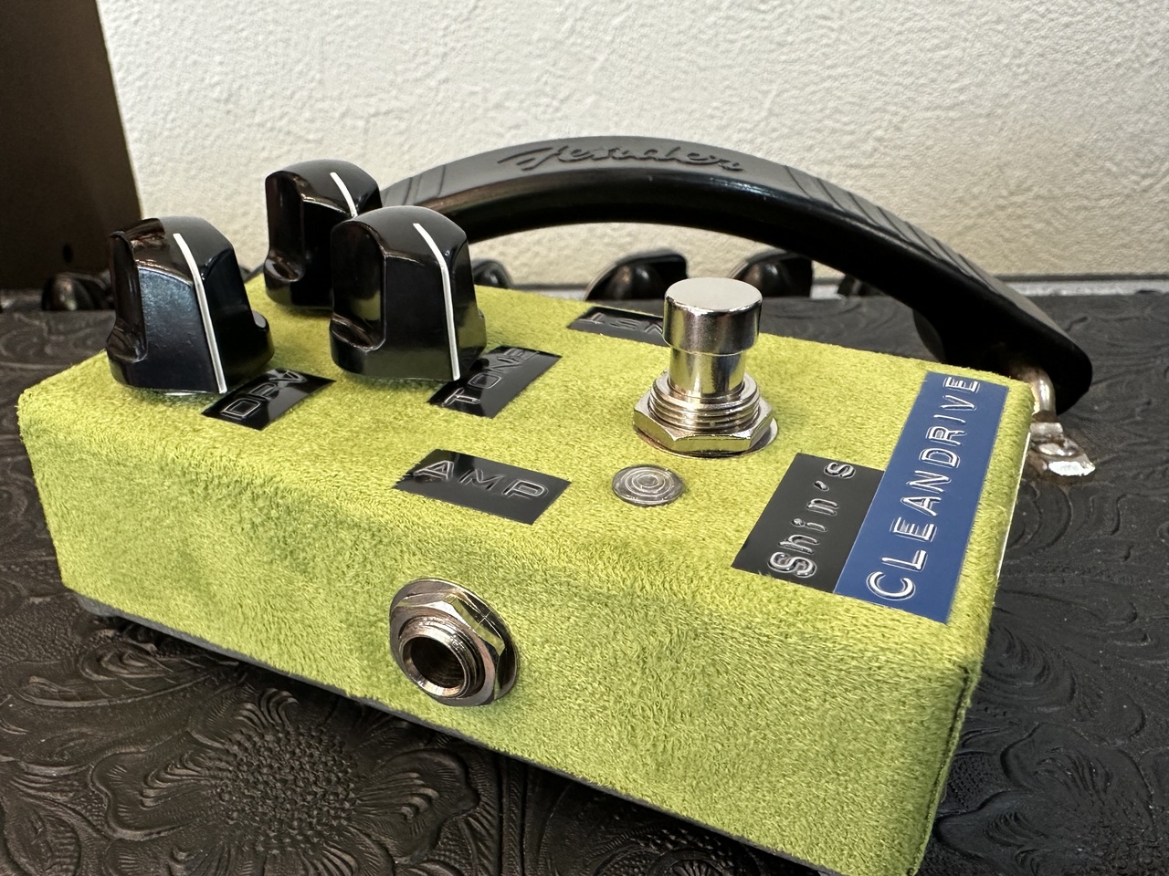 Shin's Music CLEAN DRIVE Light Green Suede #419（新品/送料無料