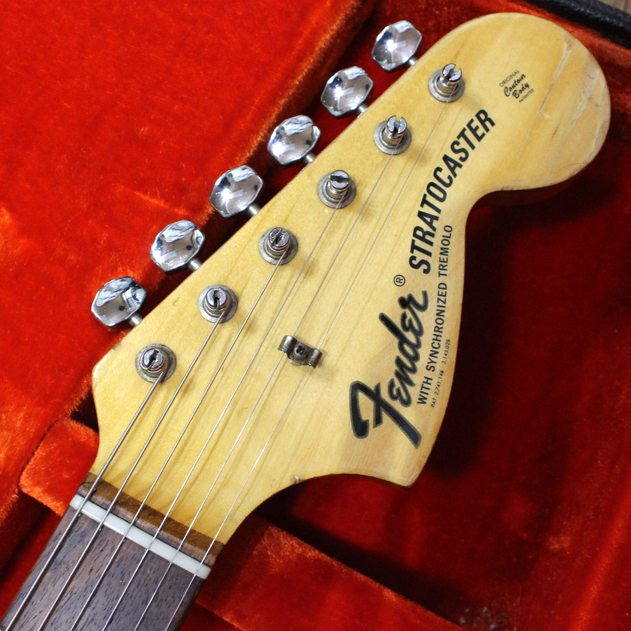 Fender Stratocaster with synchronized toremolo ラージヘッドヘッド 