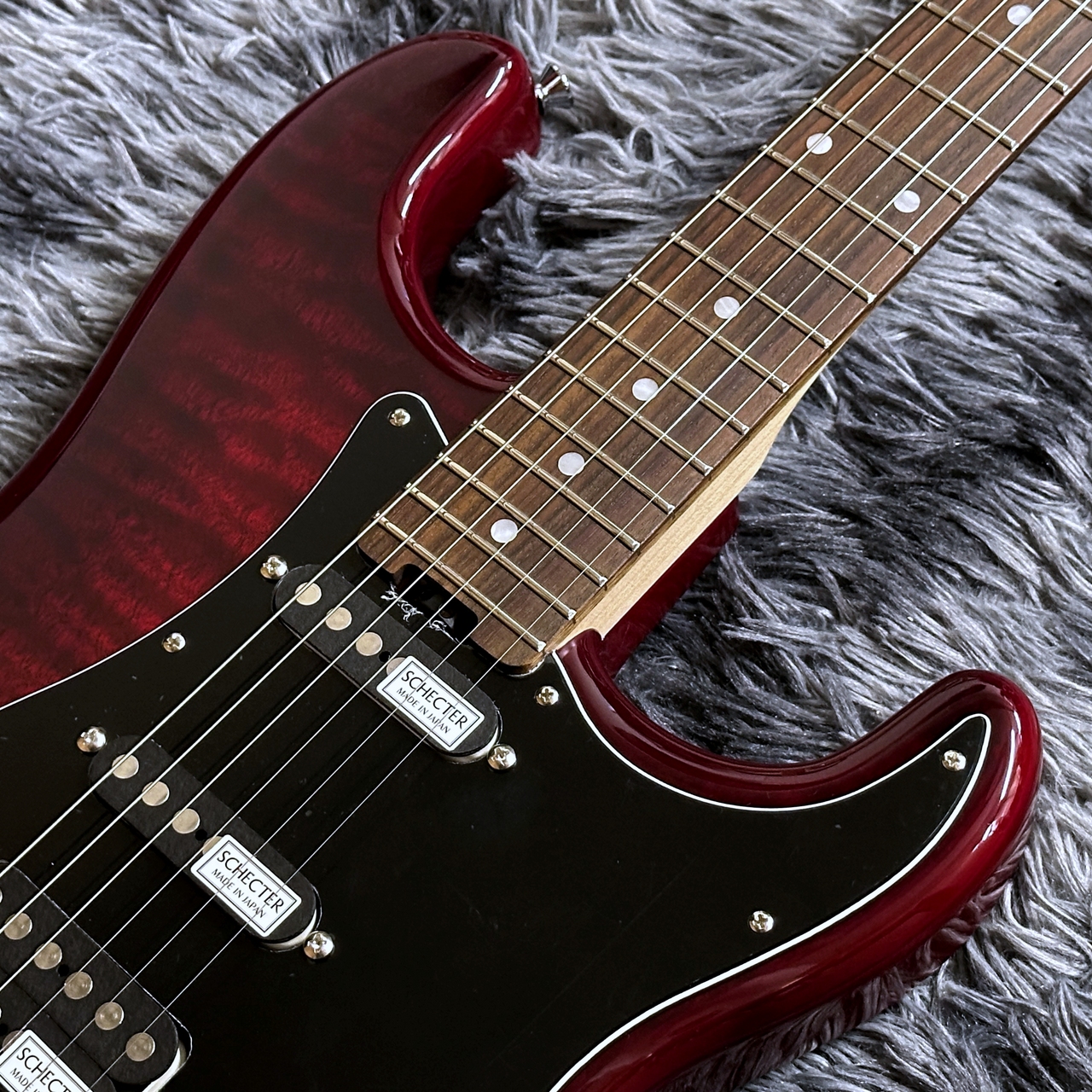 美品 メンテ済 SCHECTER JAPAN オーダーメイド 日本製 STモデル SCHECTER JAPAN GS-1-FR-AL-W/RDSB/R【SPOTモデル】【2025年製】【日本