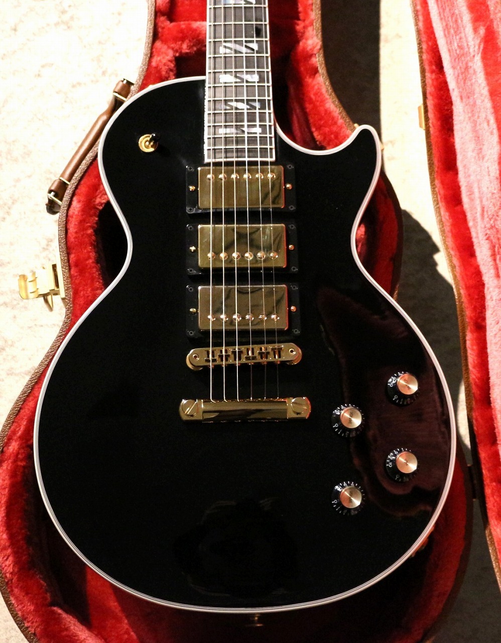 Gibson 【USA最高峰】Exclusive Les Paul Supreme 3-Pickup ~Ebony