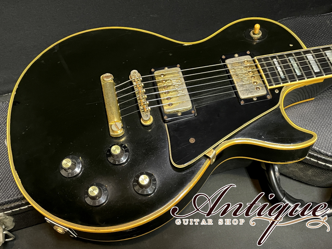 Gibson Les Paul Custom 1972年製 Black w/Stickered PAF /Emboss