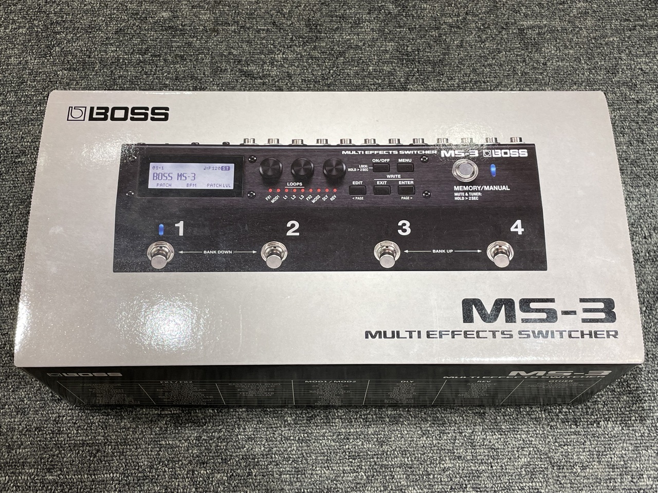 BOSS MS-3 Multi Effects Switcher【USED】（中古）【楽器検索デジマート】