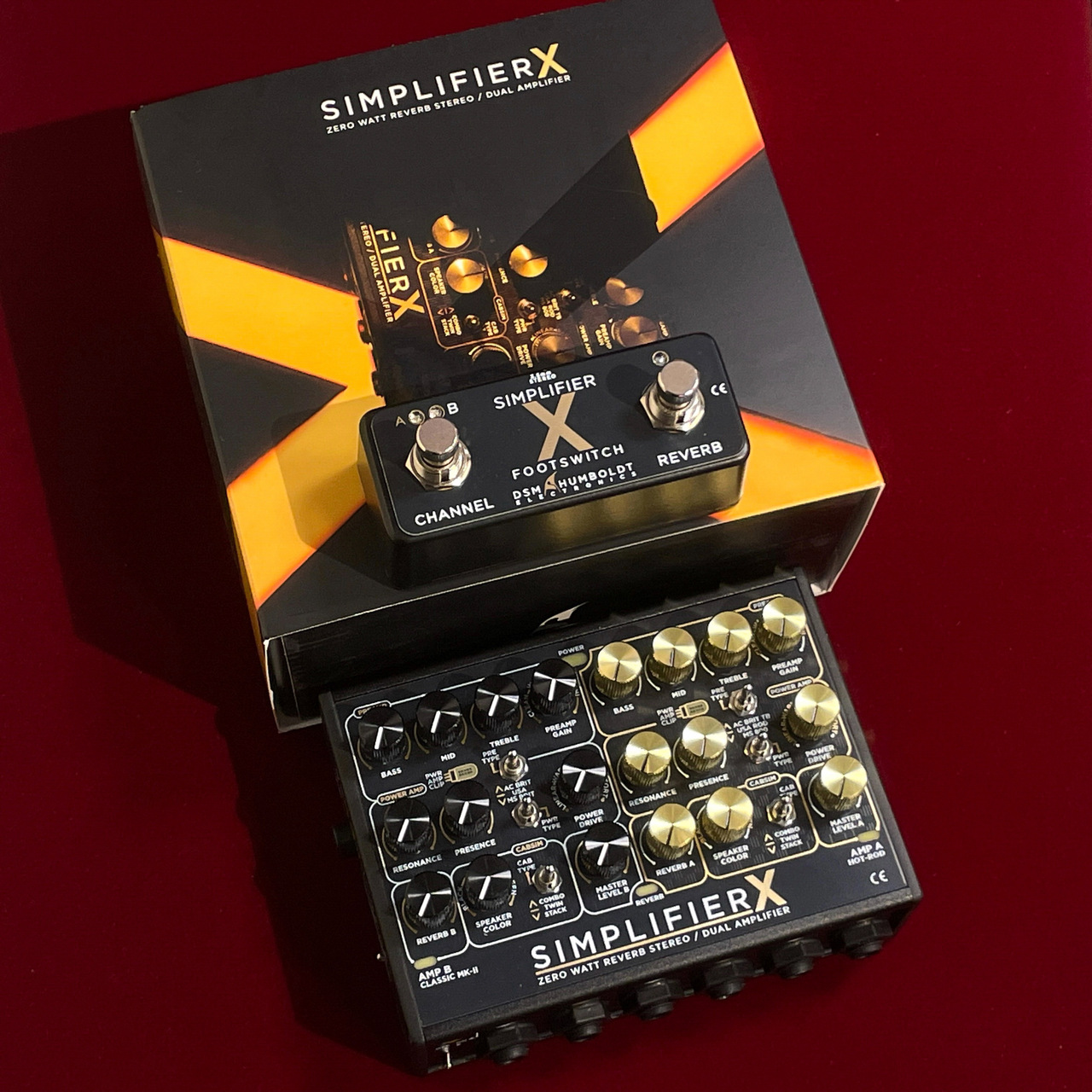 DSM&HUMBOLDT SIMPLIFIER X 【1台限り】【極上2chプリアンプ