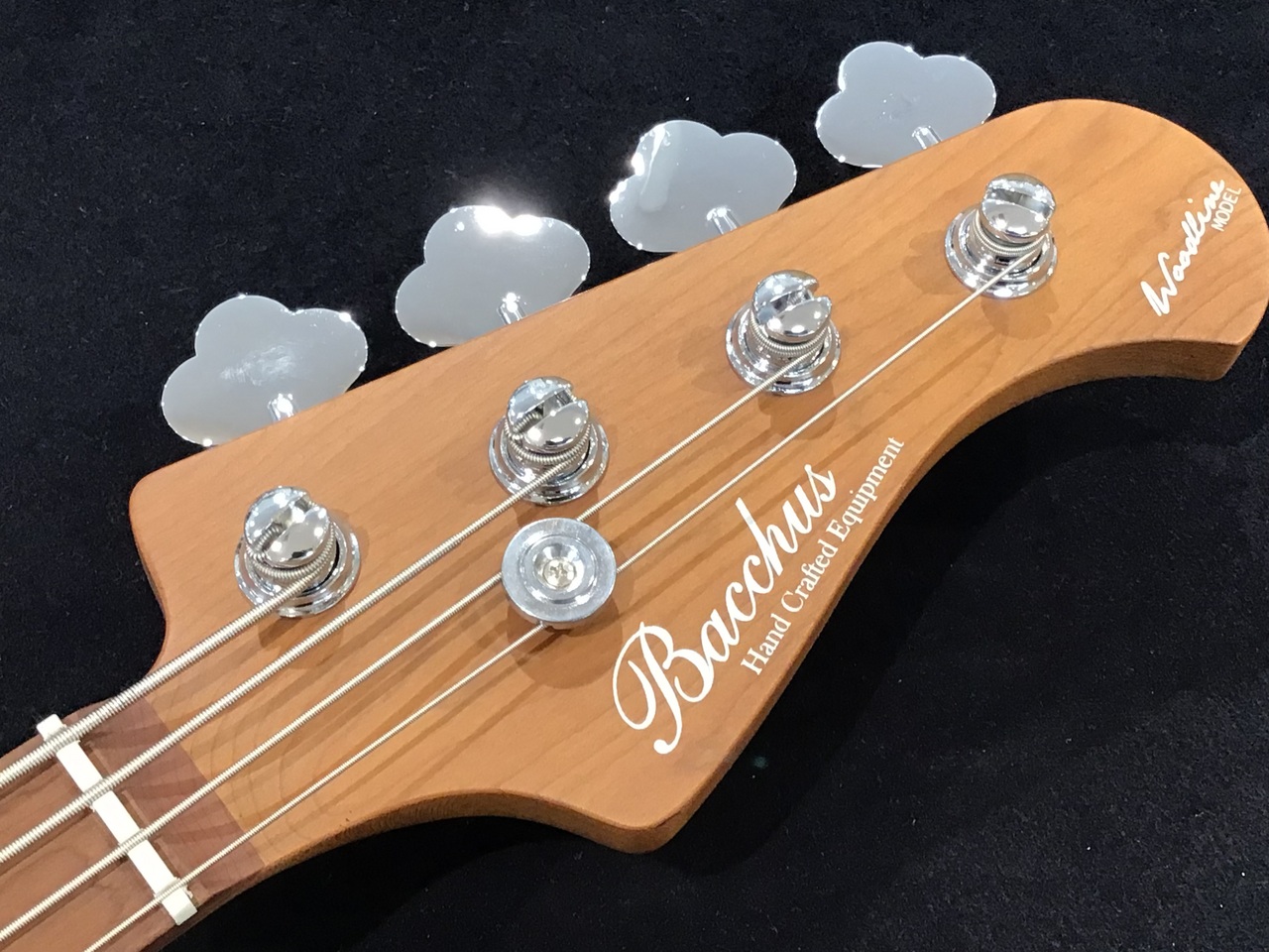 【手渡し限定・栃木県より出品】Bacchus WL4-STD/RSMエレキベース Bacchus WL4-STD/RSM LPB Global series [ROASTED MAPLE]【送料