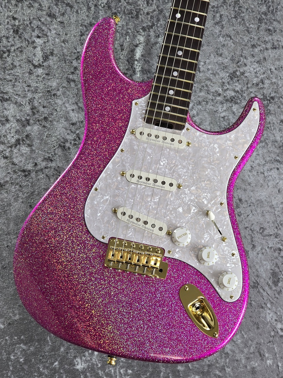 ESP SNAPPER Ohmura Custom Twinkle Pink 【大村孝佳 Signature