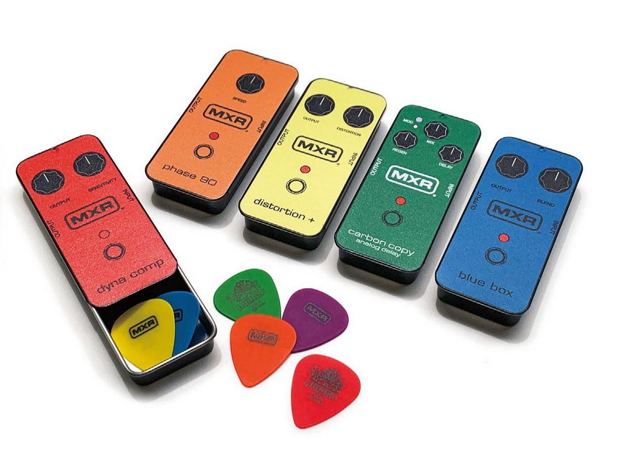 Jim Dunlop MXR Pick Tin Phase 90 (Orange) 【同梱可能】【ピック6枚