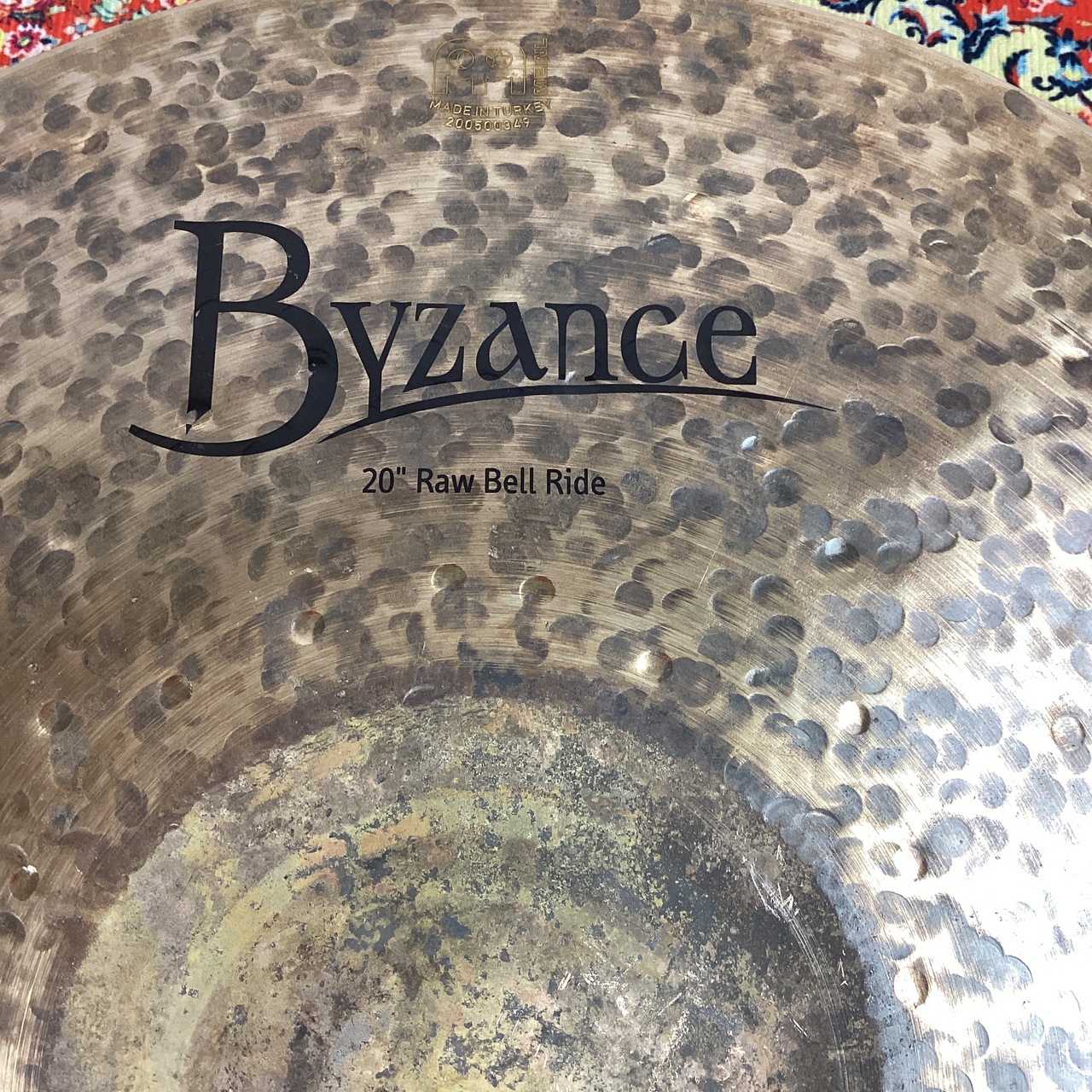 Meinl (マイネル)B20RBR Byzance Dark RawBell Ride 20インチ 2411g