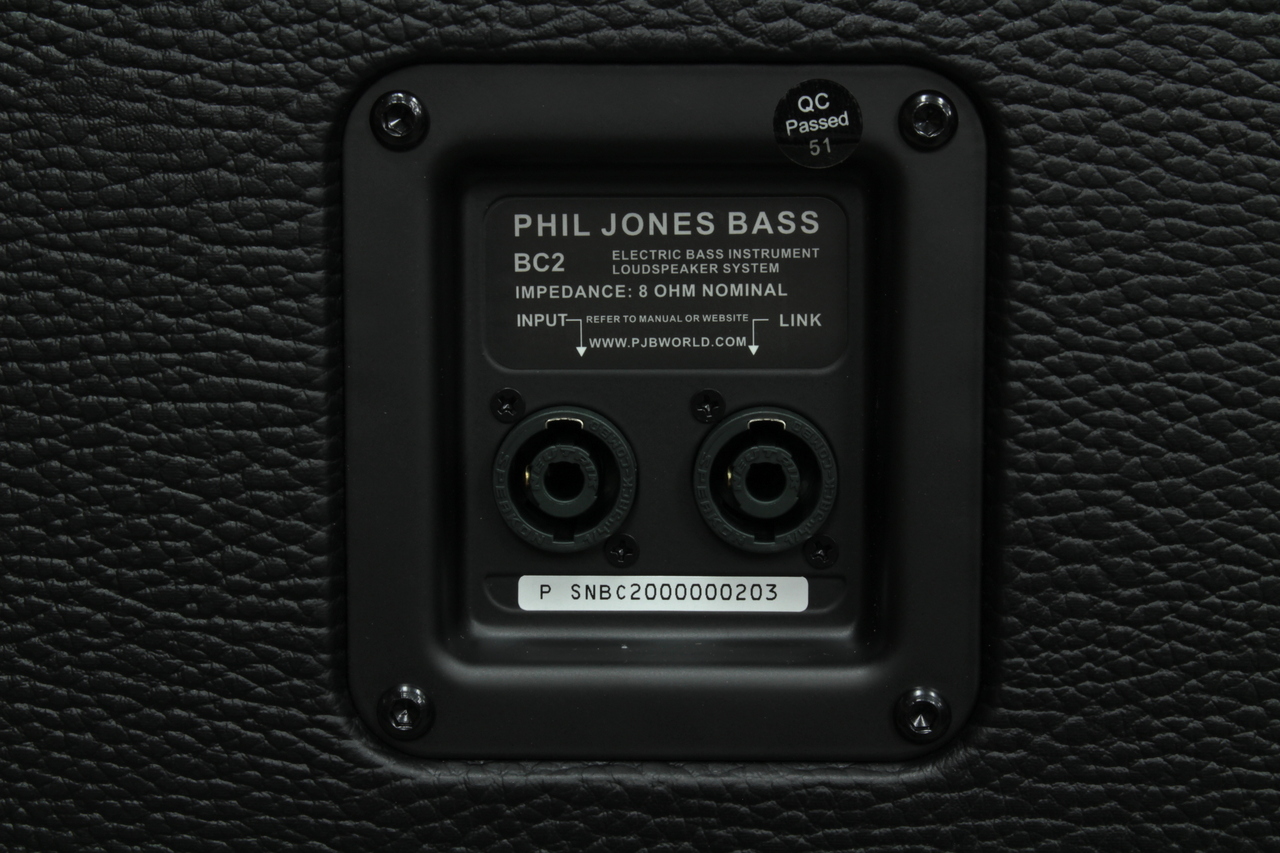 Phil Jones Bass BC2 BassCabinet BK（新品/送料無料）【楽器検索