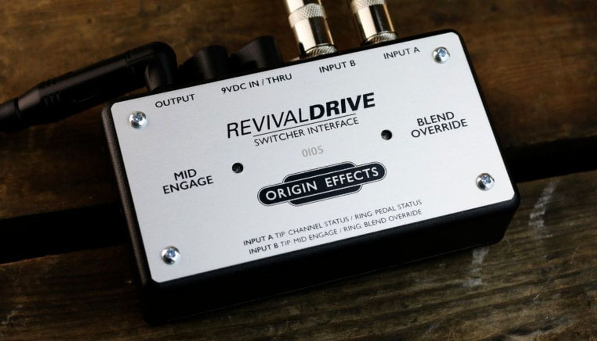 ORIGIN EFFECTS RevivalDRIVE Switcher Interface 《長期店頭展示品