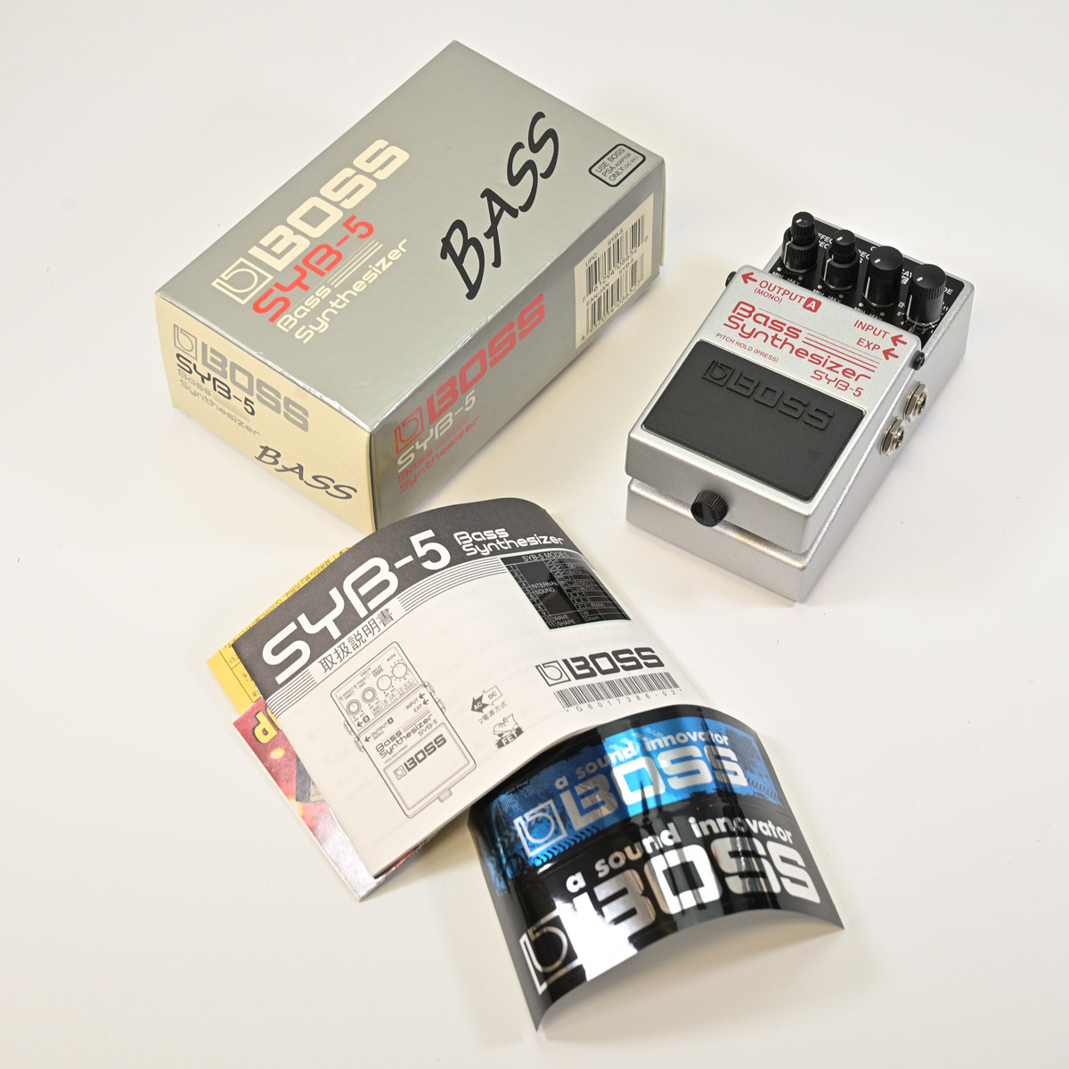 BOSS Bass Synth SYB-5 WAXX Mod ベースシンセ Amazon.com: BOSS SYB-5 Bass Synthesizer Guitar Pedal (SYB-5