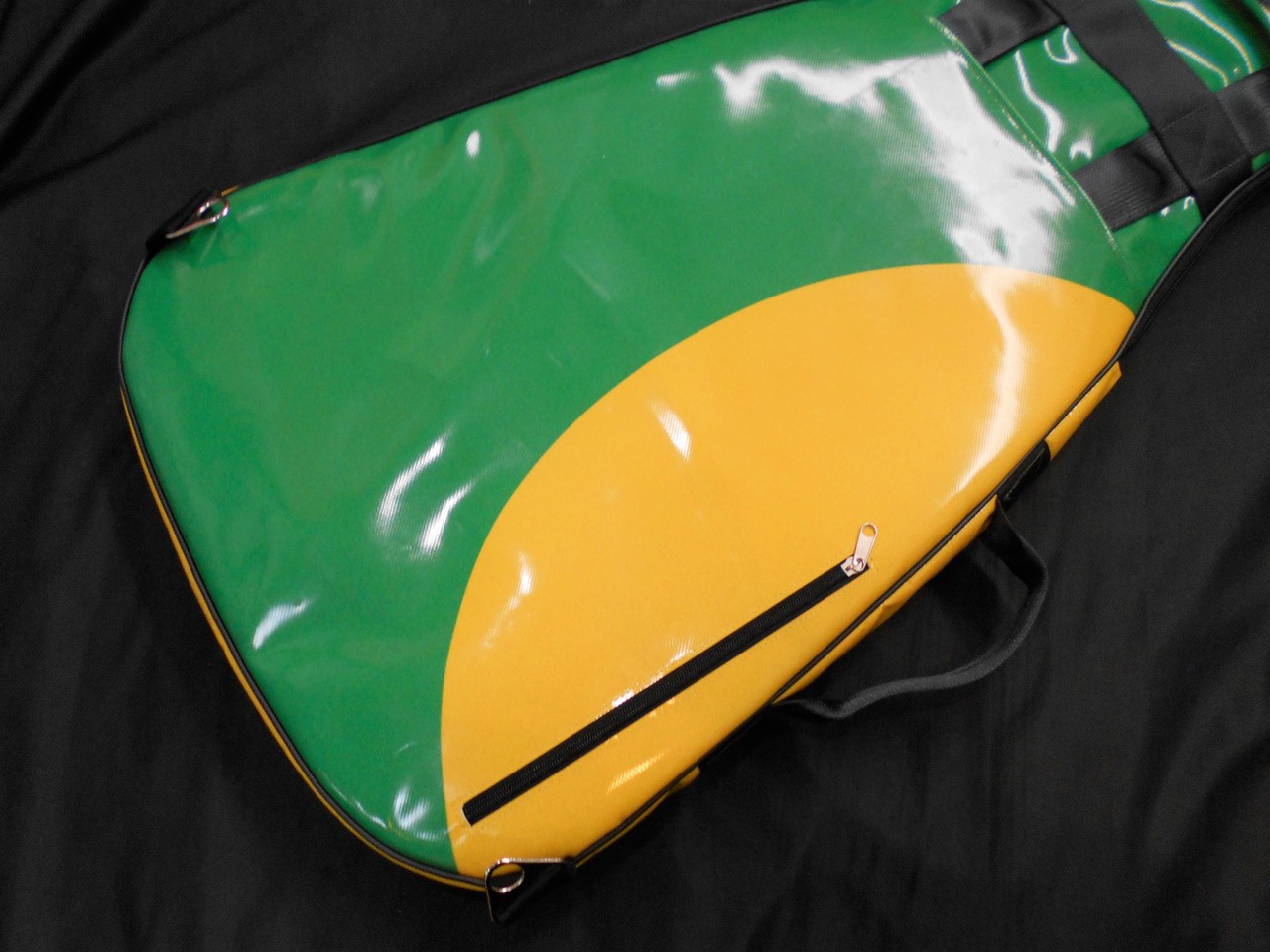 Crea-re Studio Sleeve Guitar Case/Green×Yellow (クレアリ ギター