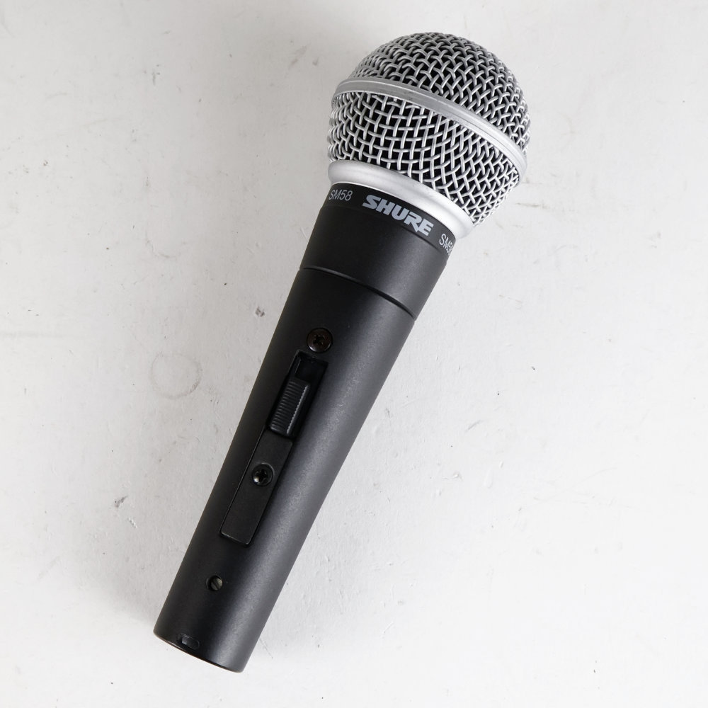 Shure 【中古】 マイク ダイナミックマイク SHURE SM58SE スイッチ付き