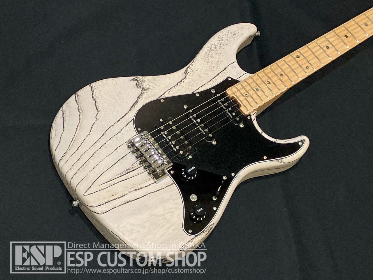 ESP SNAPPER-AS/M Drift Wood White w/Black Filler（新品/送料無料