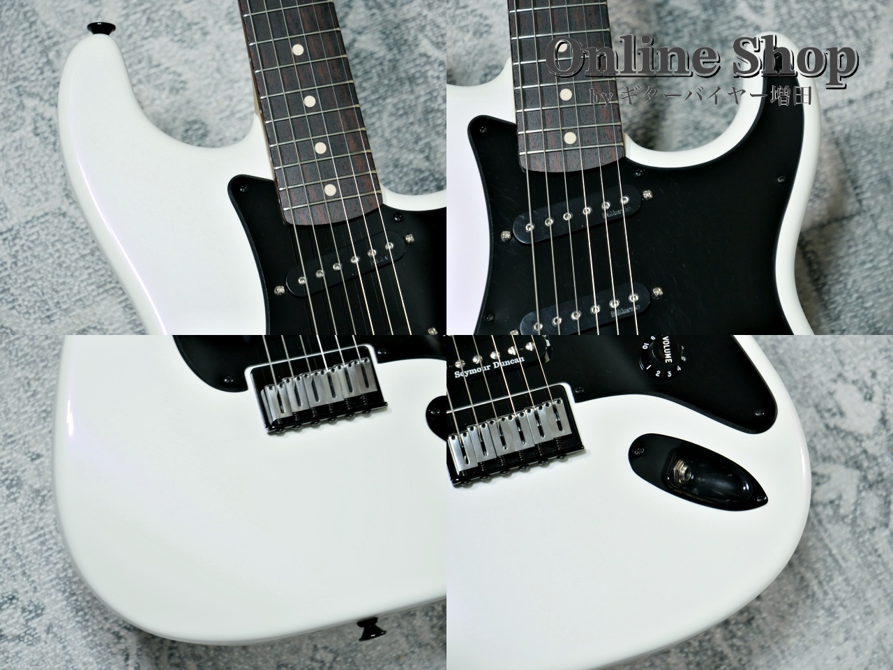 Charvel Custom Shop 2025 Jake E Lee Signature Pearl White with