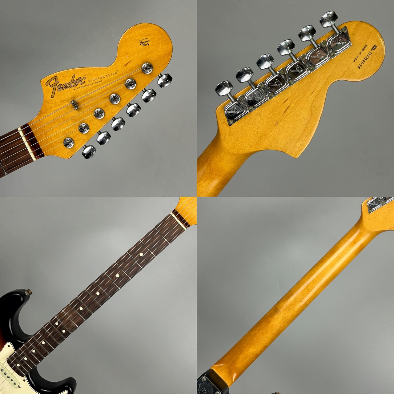 【夏特価】Fender エレキギター 極希少 珍しいヴィンテージ Fender Jimi Hendrix VooDoo Stratocaster Sunburst 1997年製 Montreux