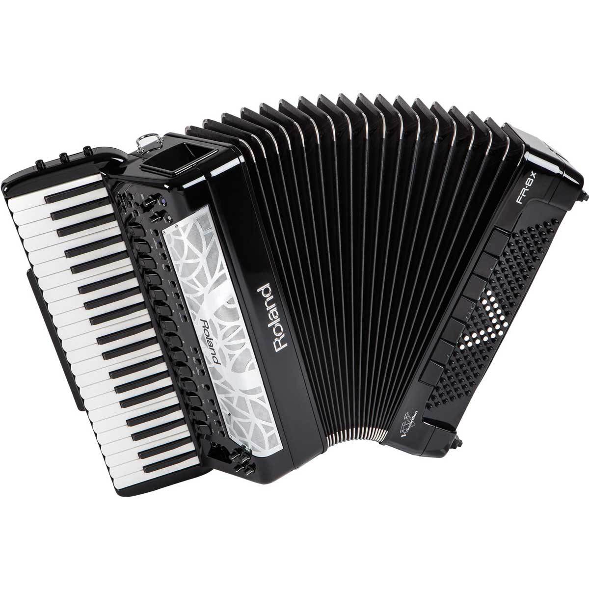 Roland V-Accordion FR-8X BK ブラック Vアコーディオン ピアノ鍵盤