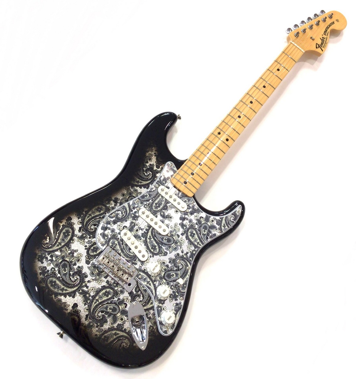 【レアデック】 PAISLEY DECK 4セット Made in Japan Limited Stratocaster -Black Paisley