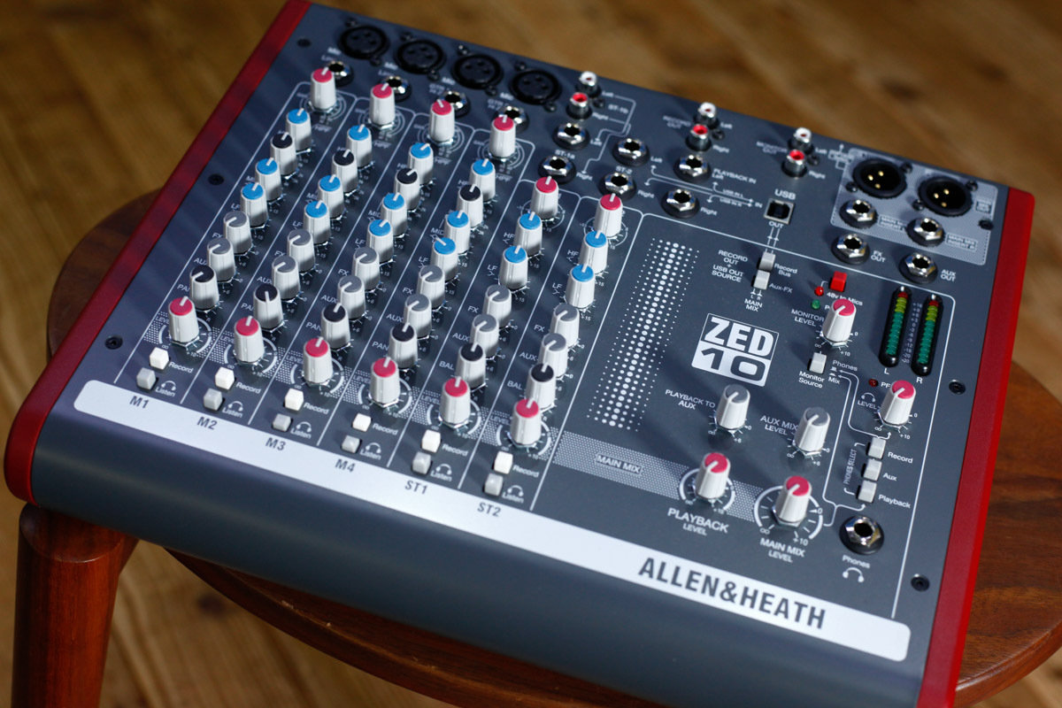 お買い得！】 ALLEN＆HEATH ZED-10 コンパクトミキサー | www.ouni.org