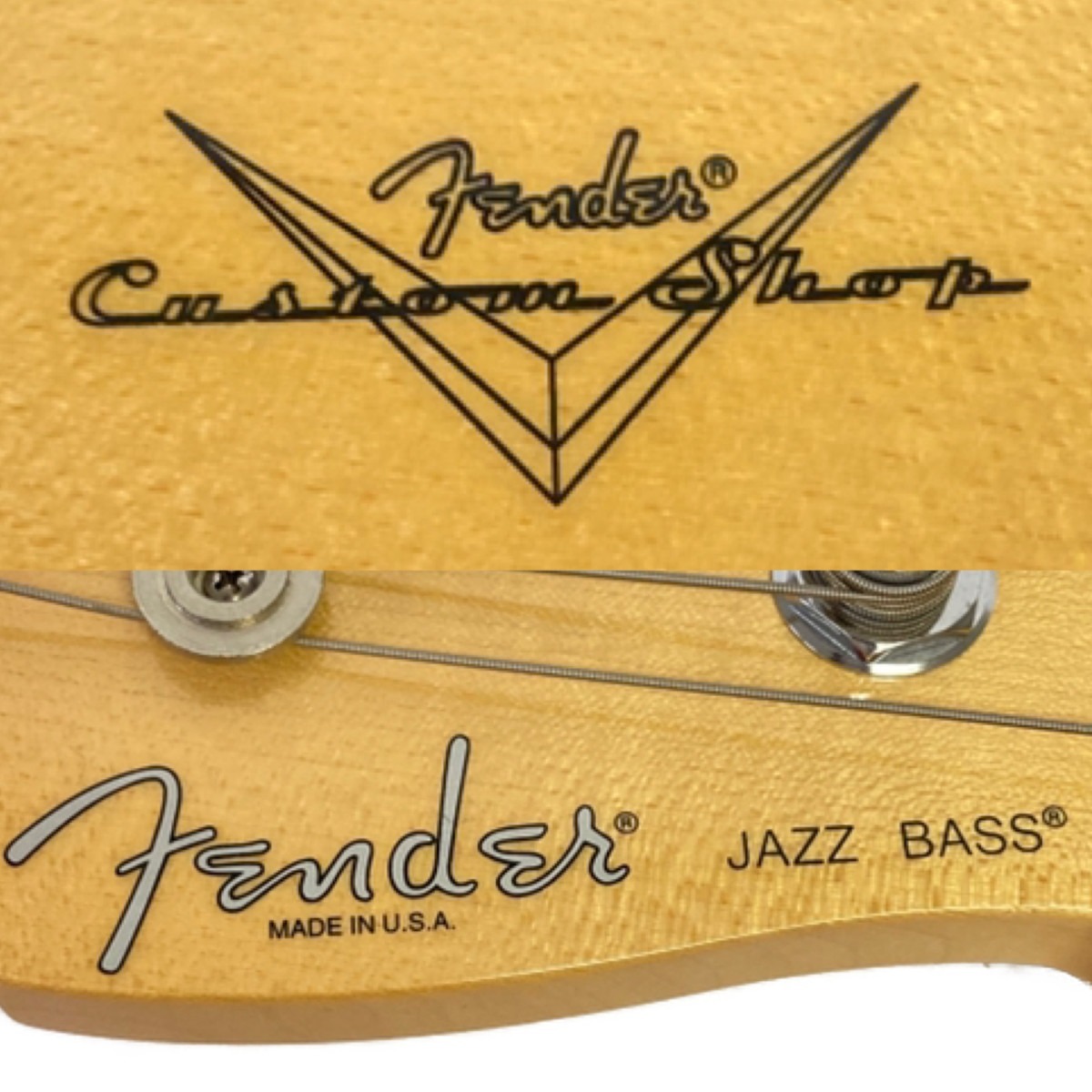 Fender Custom Shop Custom Classic Jazz Bass Ebony Transparent