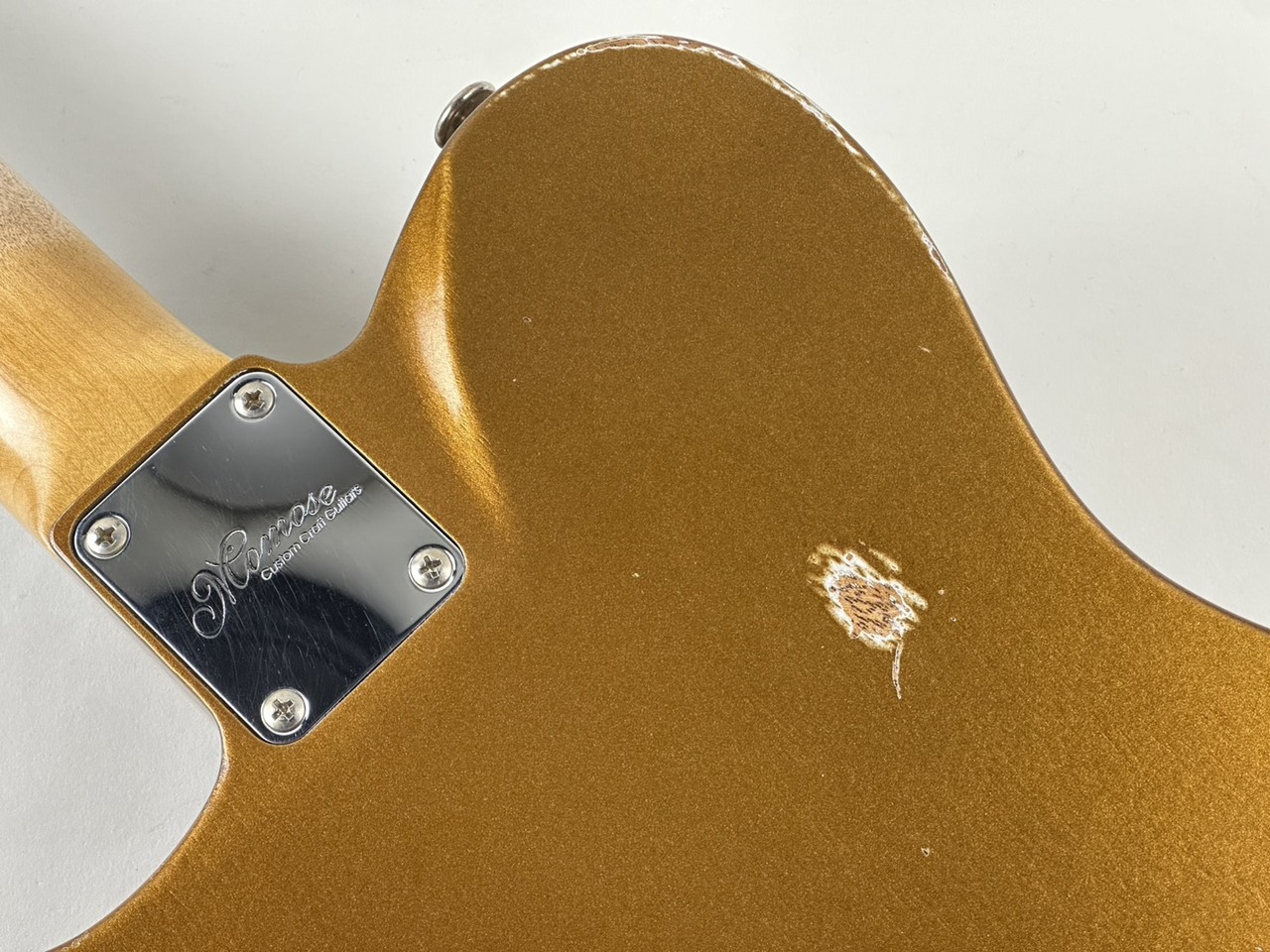 momose MT‐HOLLOW Mahogany/R Gold Aged【現物画像/重量3.0㎏/当店