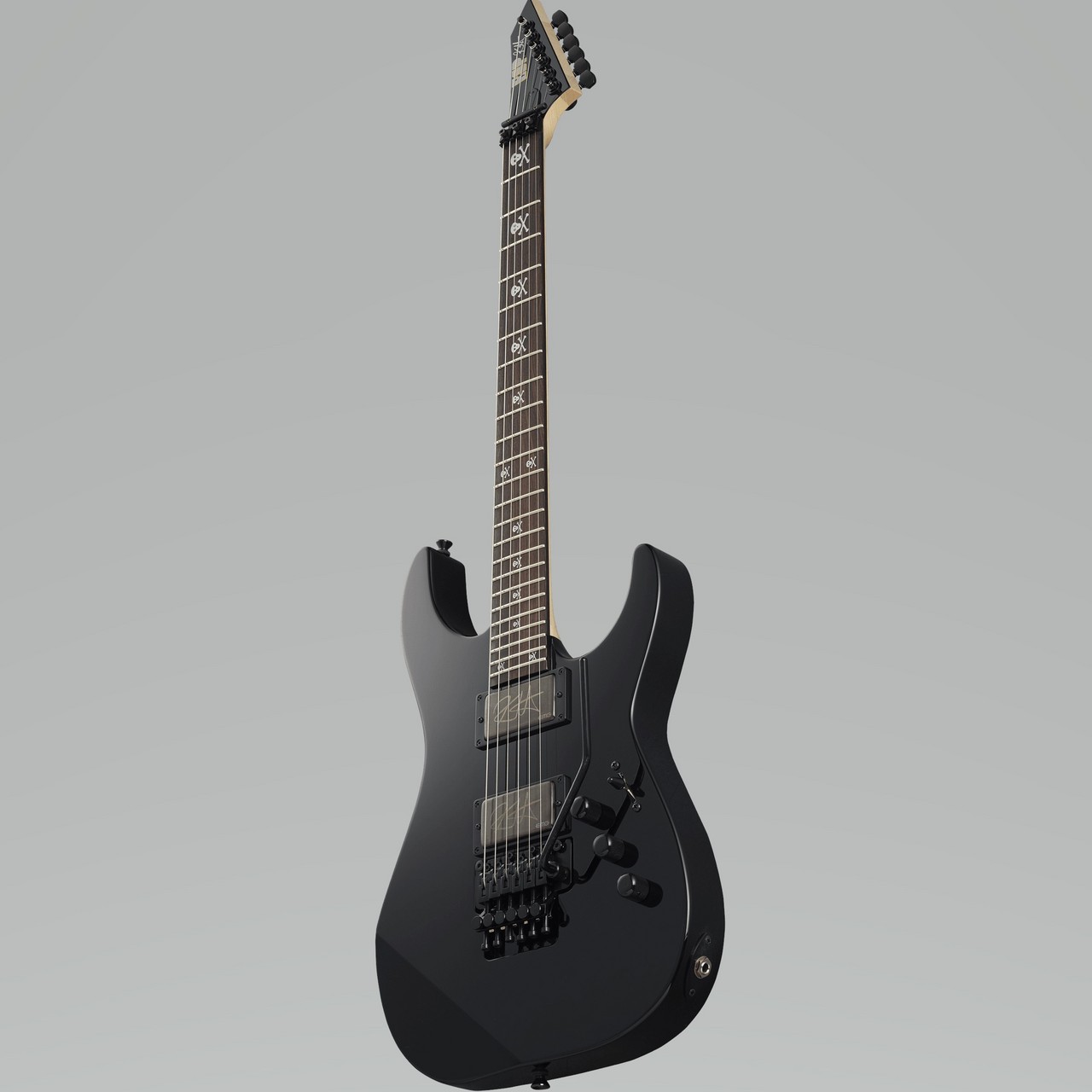 ESP KH-2 NECK-THRU / Black（新品/送料無料）【楽器検索デジマート】