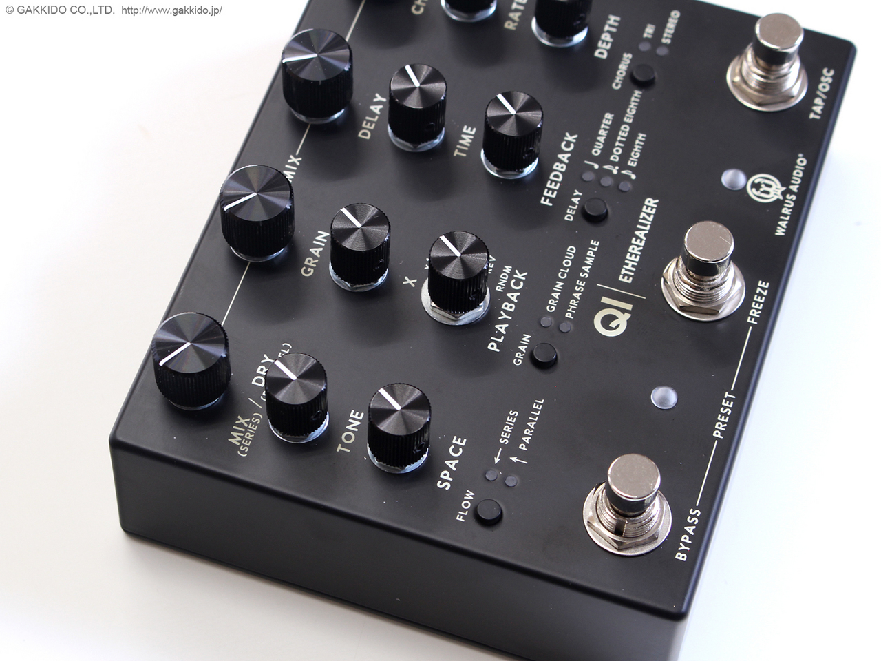 Walrus Audio Etherealizer ギターエフェクター ギター Walrus Audio QI Etherealizer Qi Etherealizer