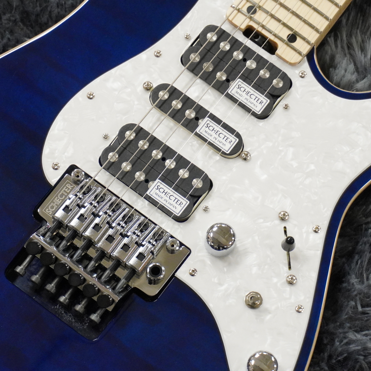 SCHECTER JAPAN SD-2-24-AL BLU (See-thru Blue) / Maple【2025年製