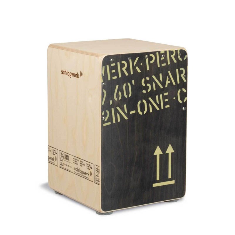 Schlagwerk SR-CP403BLK [2 in One Cajon：Medium Size＜Black