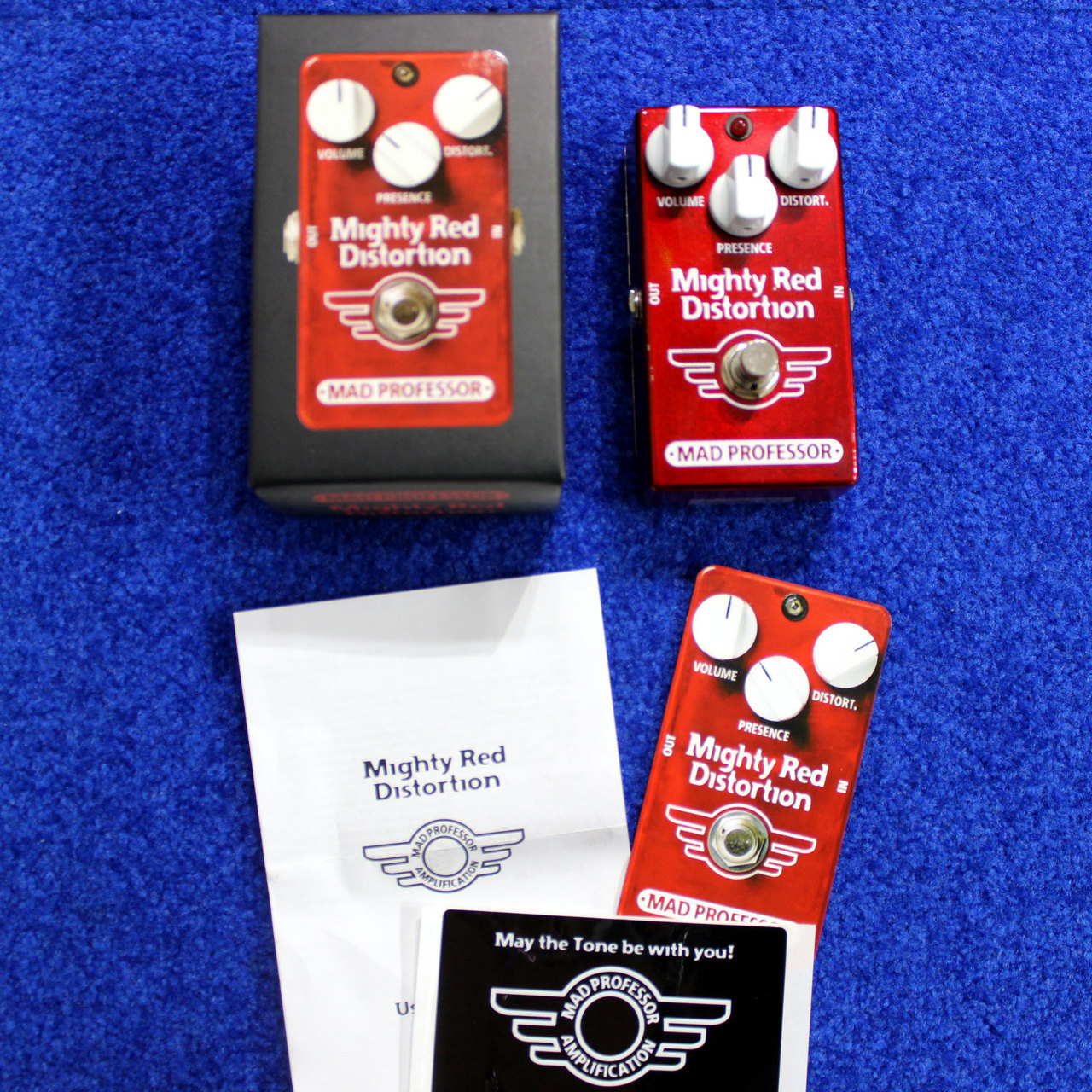 MAD PROFESSOR Mighty Red Distortion 箱付き MAD PROFESSOR Mighty Red Distortion マッド・プロフェッサー