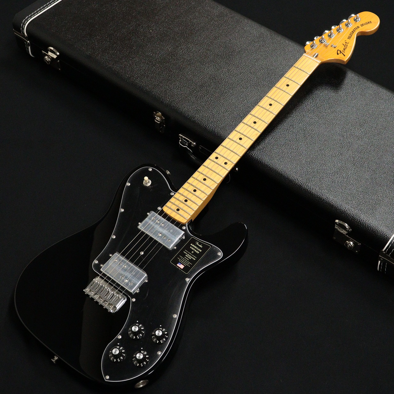 Fender AMERICAN VINTAGE II 1975 TELECASTER DELUXE Black （新品