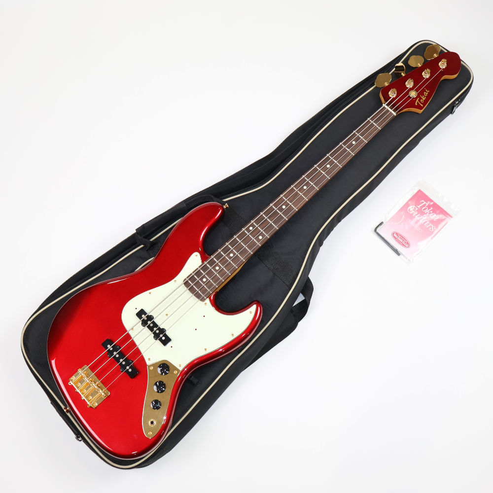 Tokai AJB120G Old Candy Apple Red エレキベース（中古/送料無料