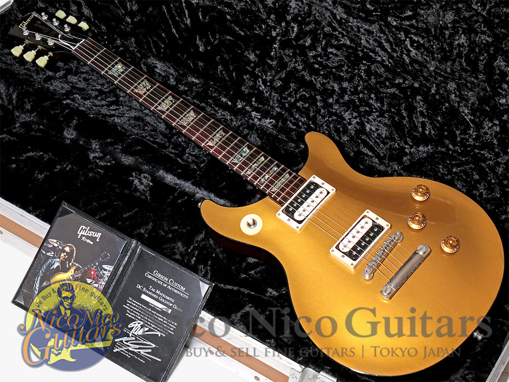 Gibson Custom Shop 2010 TAK Matsumoto DC Standard Gold Top Gloss w