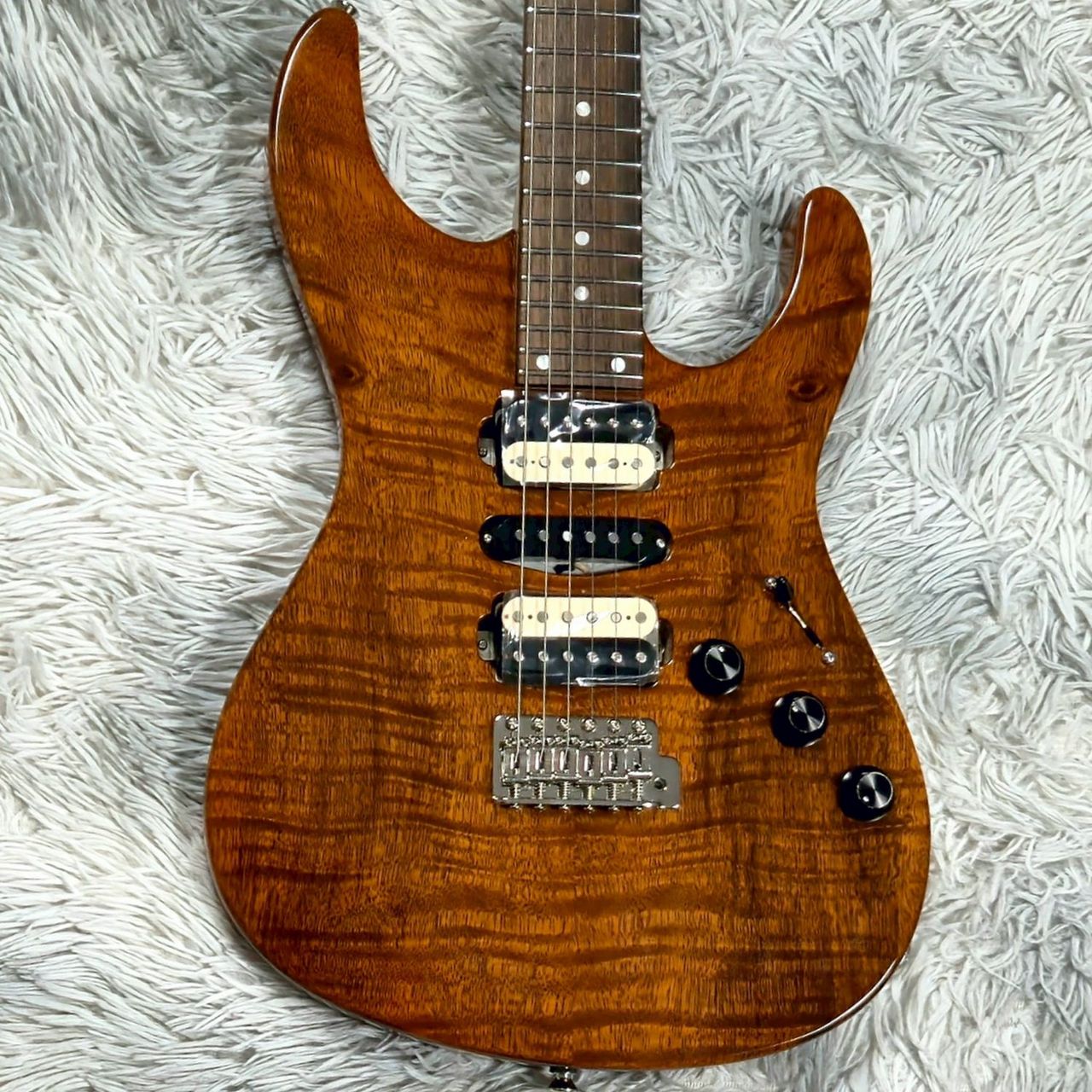 FREEDOM CUSTOM GUITAR RESEARCH O.S EZA 24F FT HSH 晩秋【現物画像