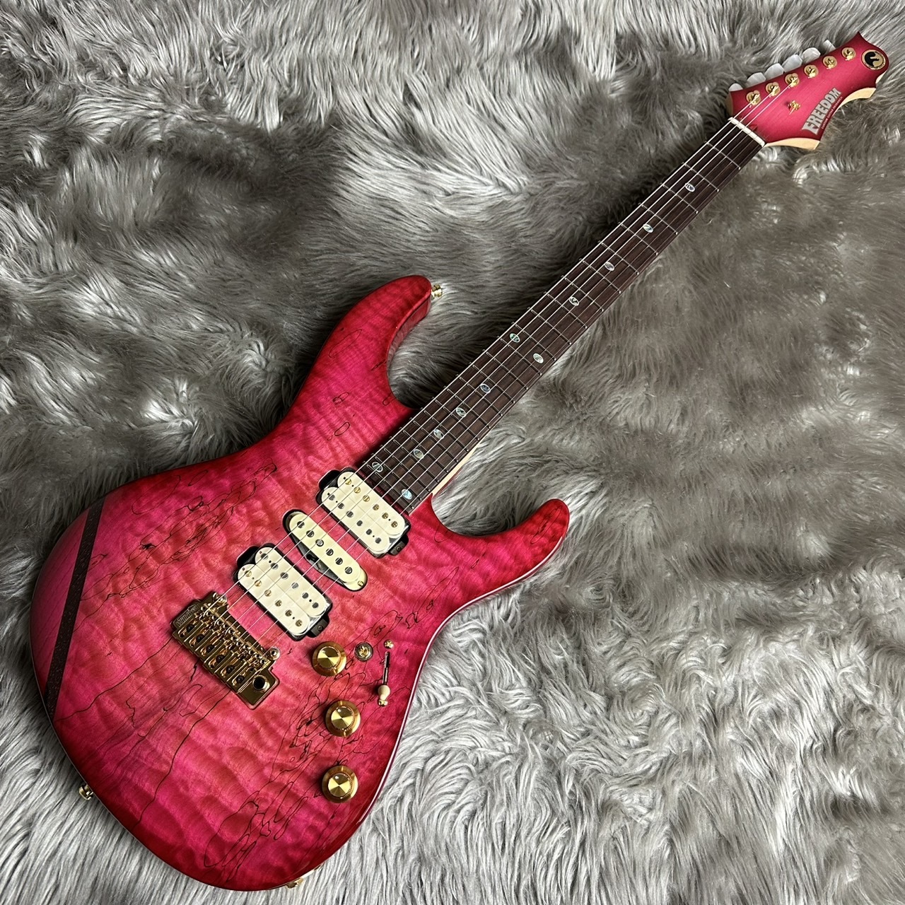 Freedom Custom Guitar Research【最終値下げ】 Freedom Custom Guitar Research | O.S Hydra 24F-2Point (アジサイ
