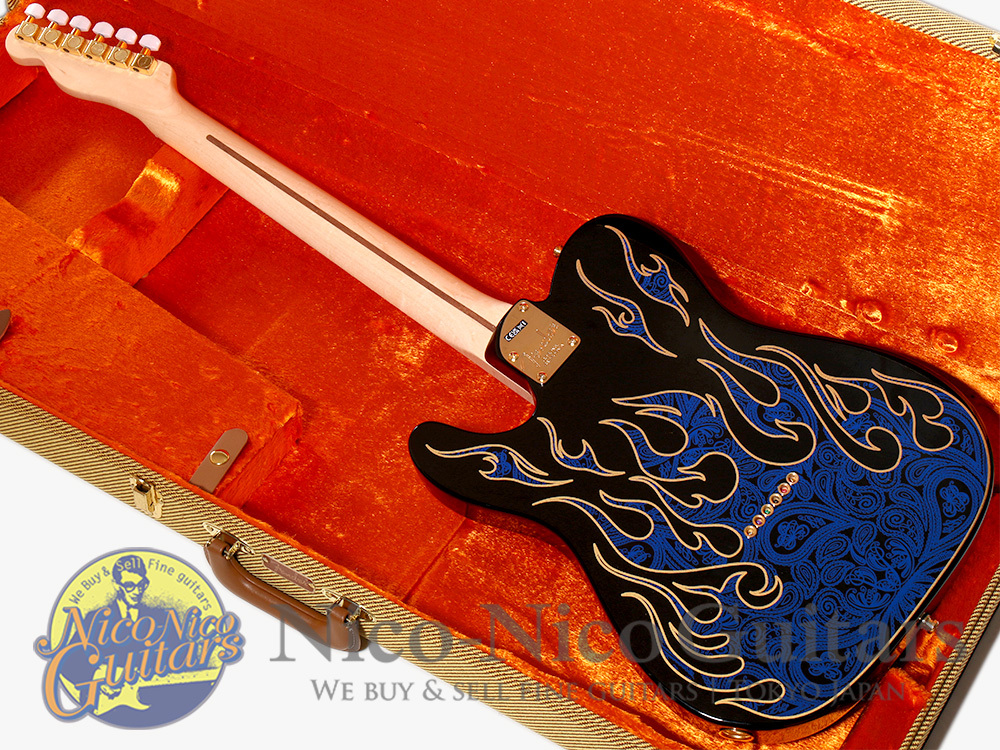 Fender USA 2022 James Burton Telecaster (Blue Paisley Flame)（中古