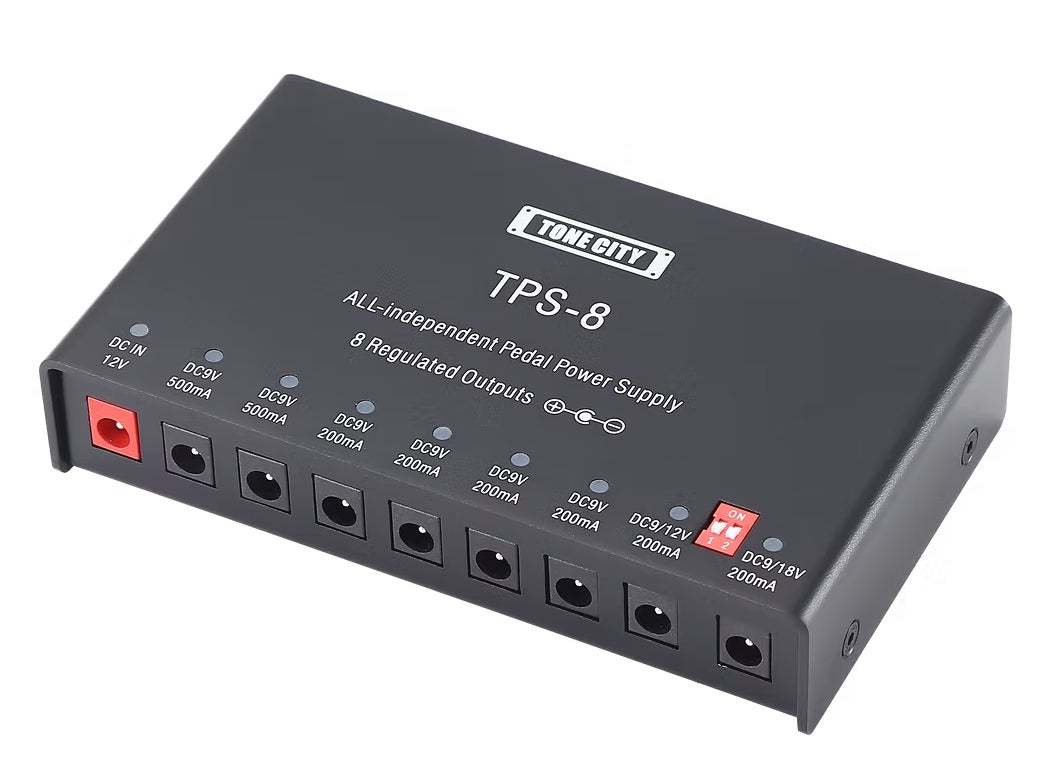 TONE CITY TPS-8 Power Supply 8アウトプット オールアイソレーテッド